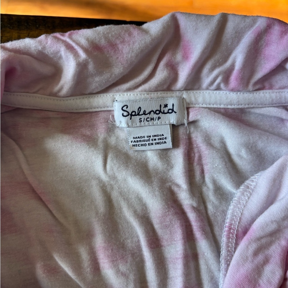 Splendid Pink Tie-Dye Pajama Set - Picture 7 of 7